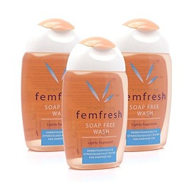 3X Femfresh Daily Intimate Hygiene Wash Soap Free 150ml Lightly Fragranced
