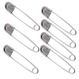 OHPHCALL 7pcs Extra Large Stainless Steel Safety Pins for Knitting Scarf Blankets Kilt 12.7cm Big Safety Pins