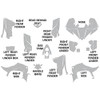 AMR Racing ATV Graphics kit Sticker Decal Compatible with Yamaha