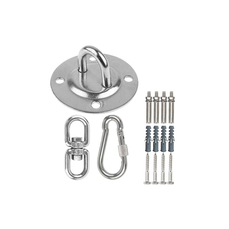 XENVIO Ceiling Hook Heavy Duty 400 kg 360° Rotation with