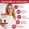 Astaxanthin 12mg with MCT Oil Softgels, Premium Astaxanthin Supplements Organic