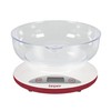 BEPER BP.802 Digital Kitchen Scale, Removable Transparent Bowl, Solid and