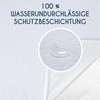 Mattress Protector 150 x 200 cm Waterproof Made in EU
