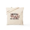 CafePress Something Wicked Tote Bag Natural Canvas Tote Bag, Reusable