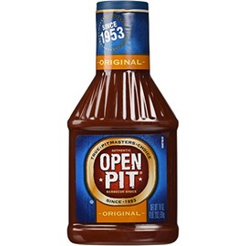 Open Pit Original BBQ Sauce, 18 Oz (Pack of 3)