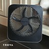 Treva 10-Inch Portable Fan, Powered by Battery and/or AC Adapter