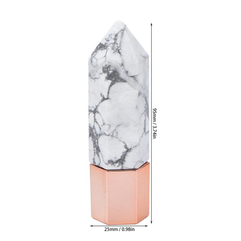 Facial Massage Roller Hexagonal Prism Shape Essential Oil Bottle Scraping