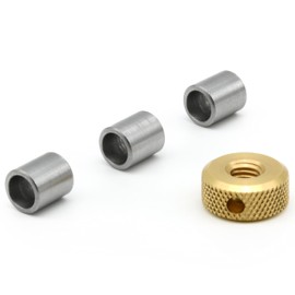 Rotur Spacers & Brass Nut Set - Rotur Pen Mandrel Spares