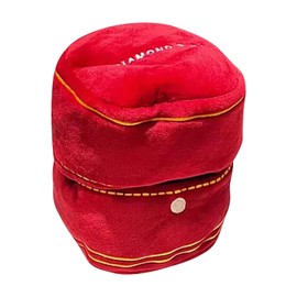 Caja de Anillos de Juguete de Peluche, Caja de Anillos de Amor de Peluche Suave con Sonido, Caja de Anillos Lavable a Máquina Multiusos para Almacenamiento de Exhibición de Joyas