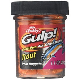GDTN-ORP Gulp Dough Trout Nuggets, Orange Pulp, 30ml