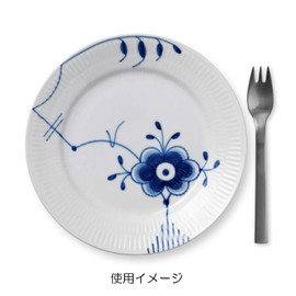 【正規輸入品】ロイヤルコペンハーゲン ブルーフルーテッド メガ プレート 皿 19cm 結婚祝い プレゼント 1017371