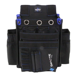 SK11 DEVICE DVC-KZ15 Waist Bag, 3 Tiers, Side Pockets