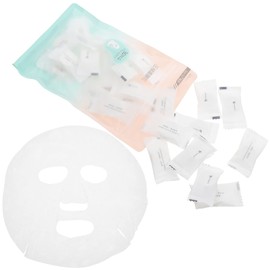 IWOWHERO 30Pcs DIY Compressed Facial Mask for Disposable Mask Paper for Beauty Treatments Moisture Absorbing and Skin Friendly for Travel