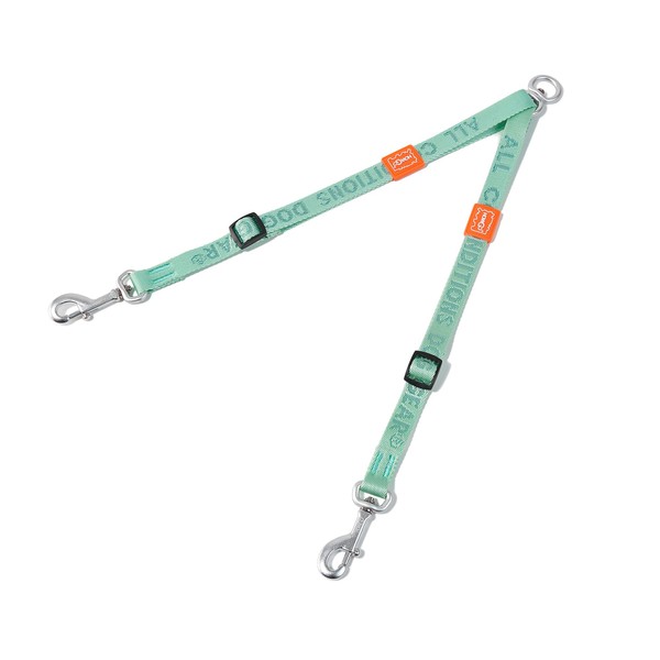 HOWGO Double Dog Leash, No Tangle 360°Swivel Dual Dog Leash,