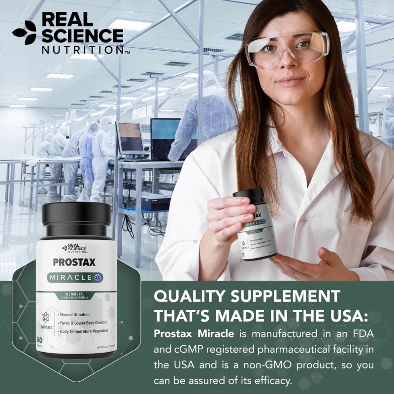 Prostax Miracle - Suplemento Natural Para Vejiga Y Riñón