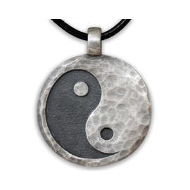 Baldur Jewelry - Yin Yang Necklace Ancient Pendant Jewelry - Yin and Yang Necklaces - Ying Yang Symbol - Yin Yang Necklace for Men Women - Yin Yang Gifts - Ying Yang Jewelry - 925 Silver Necklace