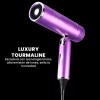 Secadora De Cabello Con Difusor Plegable Tourmaline Timco Violeta