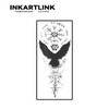 INKARTLINK Cellular Colored Jagua Tattoo Stickers, 2 Weeks Waterproof, Set