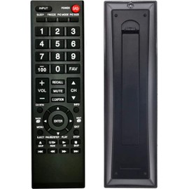 Smartby Universal Remote Control for Toshiba TV, Replacement for All Toshiba LCD LED HDTV 3D 4K UHD Smart TVs (Not for Fire TV)
