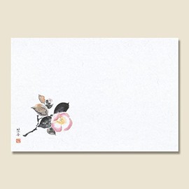 和風テーブルマット 輝シリーズ 24 椿 100枚/62-1019-73