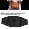 Abdominal Toning Belt for Men and Women PU Plastic 6