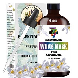 White Musk Essential Oil 4 Fl Oz (120Ml)-White Musk Oil for Diffuser,Humidifier,Home,Bath,Hair Care,Cleaning,Massage,Yoga,DIY Soap