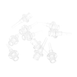 Mikinona 10Pcs Disposable Ear Washer Replacement Tips for All Ear Hygienic Ear Cleaning Accessory for Family Use