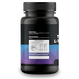 L-Teanina y L-Triptófano | Suplemento Alimenticio para Relajación y Bienestar Emocional | Apoyo al Equilibrio Mental | Fórmula Dual | Sin Aditivos