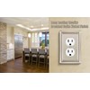 Henne Bery Sunken Pearls Heavy Duty Decorative Wall Plate Switch