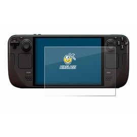 BROTECT Protective Glass for Valve Steam Deck OLED Protective Film Tempered Glass [Extremely Scratch-Resistant 9H, Anti-Fingerprint, Ultra Transparent]