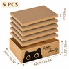 Cardboard Cat Scratcher Bed for Indoor Cats – Durable 5-Layer