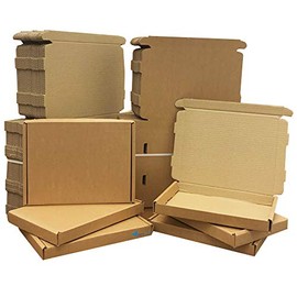 C5 A5 PIP Boxes Shipping Mailing Packing Postal Large Letter Cardboard Boxes External Size: 235x165x22mm (100)