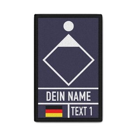 Copytec #39419 Patch Troop Leader Fire Brigade Rescue Service Control Centre Fire Guard