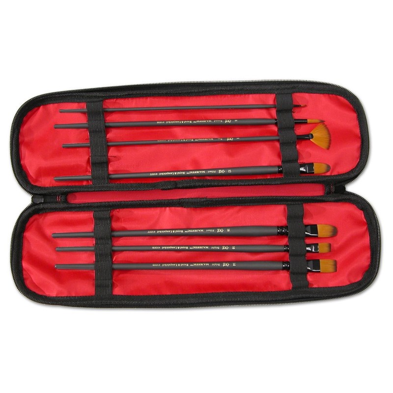 Royal & Langnickel Essentials Art Cargo Carry Bag, 1 pack,Red/Black