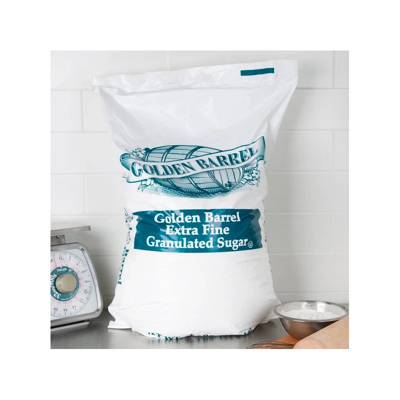 Golden Barrel Commercial 50 lb Bakery Multi-Purpose Cooking Baking Granulated