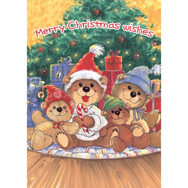 Suzy's Zoo Christmas Cards,"Teddy Bear's Christmas" 10919