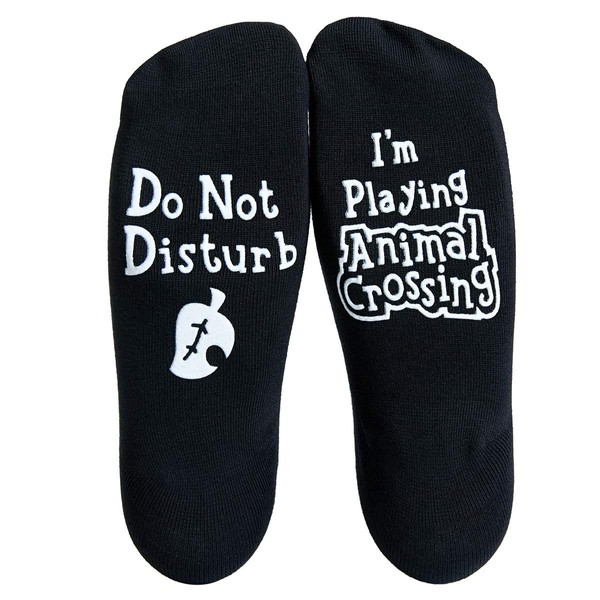 Poshzone Animal Crossing Socks Funny Socks Gift for Family Friend.Men