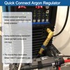 QDB33 Argon Hose Quick Connect Fittings - Argon Inert Gas