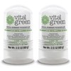 Desodorante Piedra Cristal Alumbre 2 Pack Vital Green