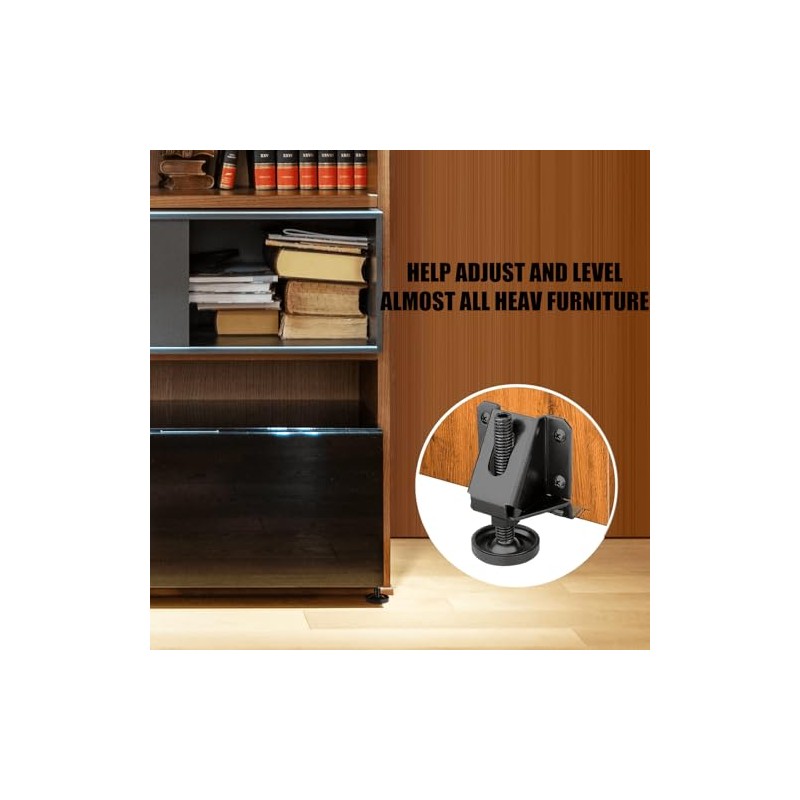 4 PCS Nivelador Para Muebles,Nivelador de Pie Ajustables De Servicio