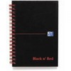 Black n Red Book Wirebound 90gsm Ruled and Perforated 140