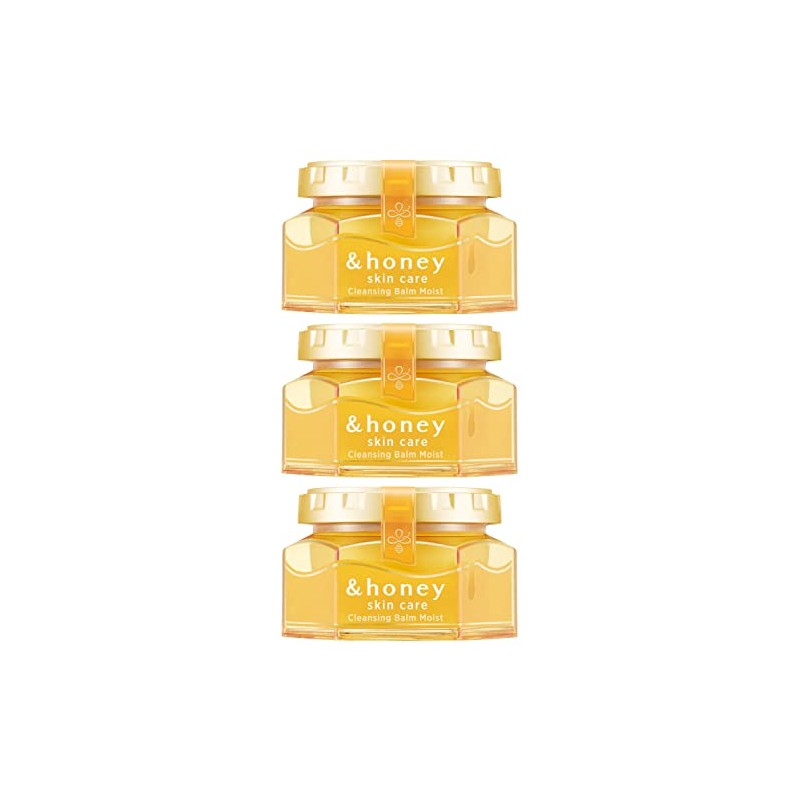 & Honey Cleansing Balm, Moist 3.2 oz (90 g), Set