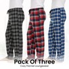 Essential Elements Pajama Pants for Men - 3 Pack Pajama