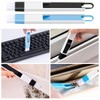 LUXHEIM 11PCS Crevice Cleaning Brush Set, Groove Gap Cleaning Tool