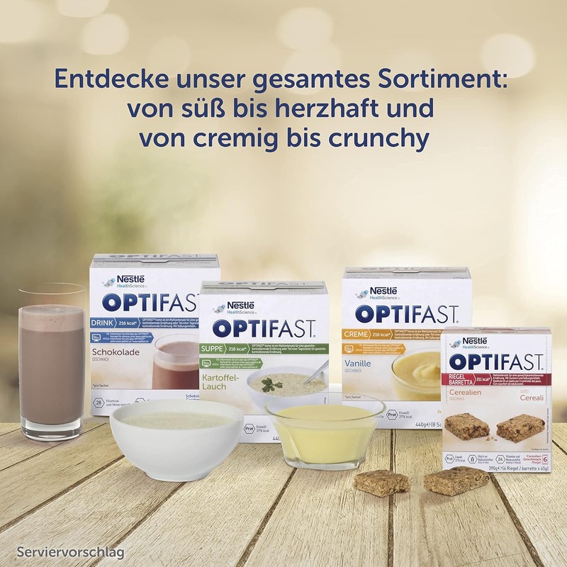 NestlHealthScience Optifast home Drink Erdbeere Pulver