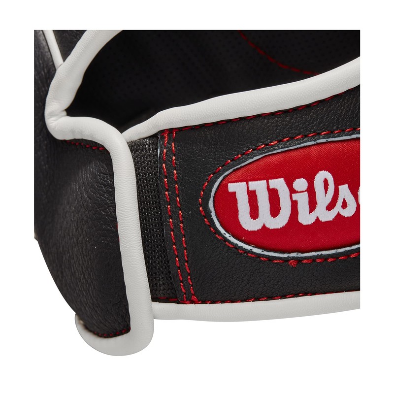 WILSON Guante de béisbol Unisex para Adolescentes, 11 Pulgadas, Beige/Negro,