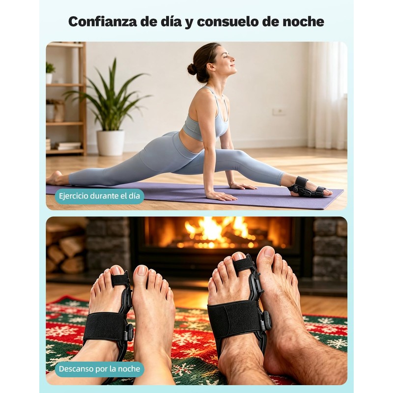 Corrector de Juanetes Ajustable,Aparato Ortopédico para Aliviar el Dolor