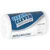 Clever Clean Professional Line 18 L White Pro 73 Polybag Rubbish Bag Bin Bag Polybag Collection Basket Rubbish Bag Waste Bag