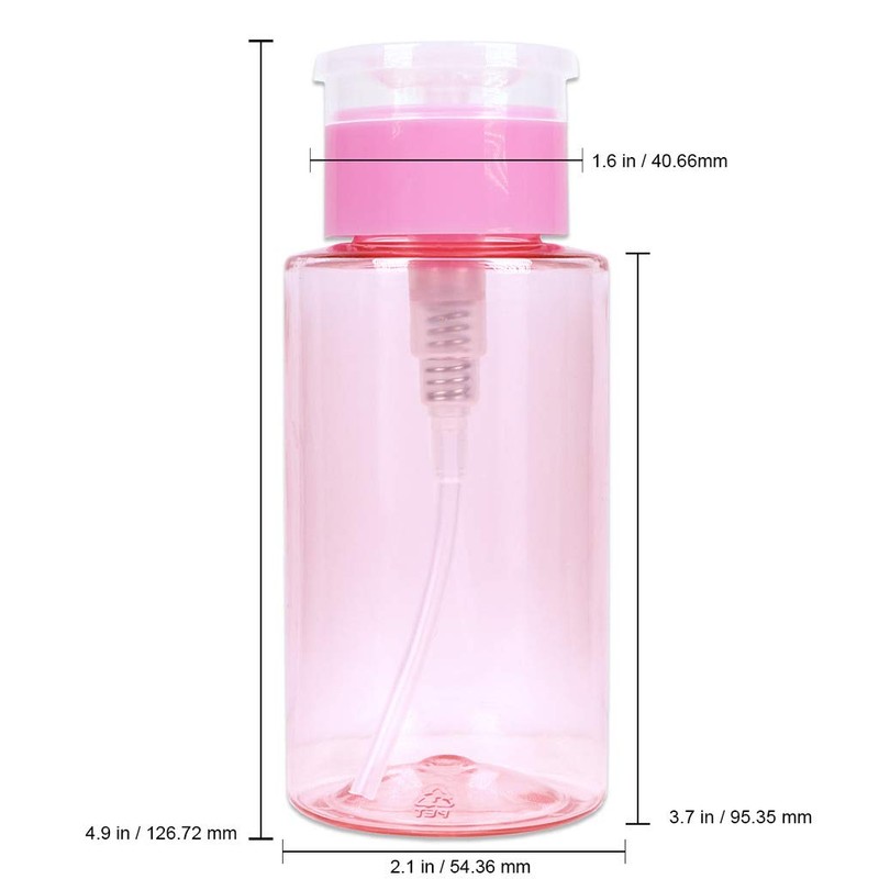 PANA Brand Liquid Push Down Pump Dispenser Empty Bottle with