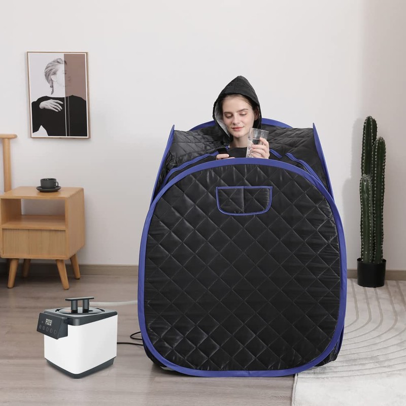 Smartmak Sauna Steamer Pot 2.6 L, Portable Steam Generator Set